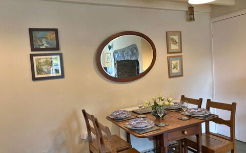 Pen-Y-Groes: Furniture, Interior Design, Wall, Wood, Table, Dining Room, Flooring, Picture Frame, Kitchen & Dining Room Table, Room