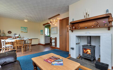 Nant Y Mynydd: Furniture, Wood, Flooring, Ceiling, Interior Design, Floor, Home, Living Room, Room, Chair