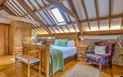 Jabajak Vineyard: Interior Design, Furniture, Wood, Ceiling, Flooring, Floor, Bedroom, Bed, Lighting, Room