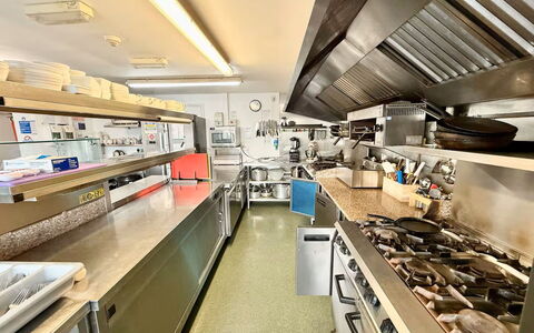 Jabajak Vineyard: Countertop, Kitchen, Kitchen Appliance, Interior Design, Lighting, Ceiling, Major Appliance, Furniture, Home Appliance, Cabinetry