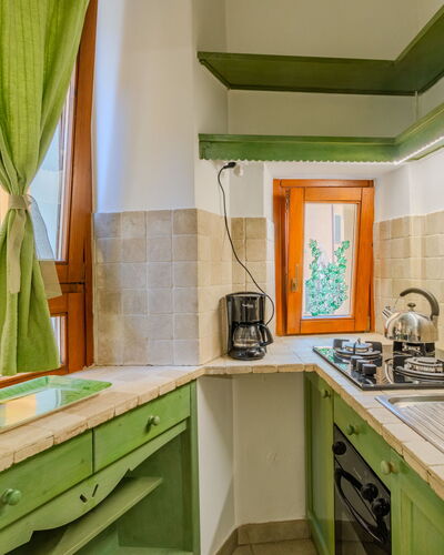 La Finestra sul Lago: Interior Design, Kitchen, Wood, Ceiling, Flooring, Countertop, Major Appliance, Room, Floor, Kitchen Appliance