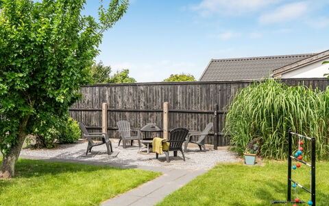 Soleil - 1.5Km from the Sea: Garden, Shrub, Land Lot, Shade, Lawn, Backyard, Landscaping, Yard, Fence, Home Fencing