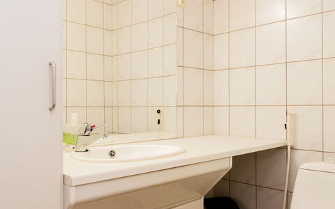 Koli Country Club B 5: Bathroom Sink, Plumbing Fixture, Wall, Bathroom, Flooring, Sink, Floor, Interior Design, Tap, Plumbing