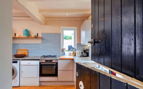 The Breakers: Flooring, Kitchen, Wood, Countertop, Cabinetry, Floor, Kitchen Appliance, Interior Design, Furniture, Major Appliance