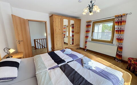 Albert: Furniture, Interior Design, Bed, Bedroom, Wood, Ceiling, Room, Floor, Flooring, Bed Sheet