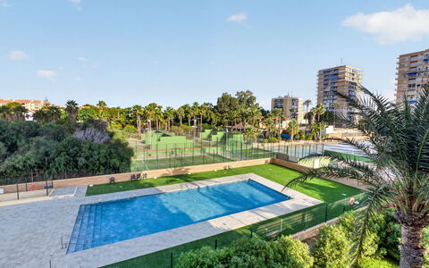 Goya - Mar de Cristal: Daytime, Tree, Residential Area, Apartment, City, Neighbourhood, Condominium, Public Space, Urban Design