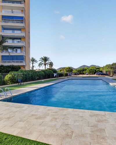 Goya - Mar de Cristal: Swimming Pool, Resort, Landscaping, Shade, Condominium, Garden, Apartment, Water Feature, Hotel