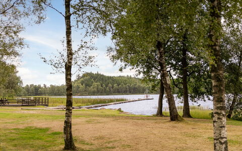 Lantdrömmen: Tree, Grass, Trunk, Lake, Park, Reservoir, Woodland