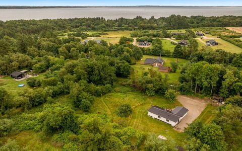 Söffren - 450M to the Fjord: Natural Environment, Bird'S-Eye View, Aerial Photography, Natural Landscape, Landscape, Ecoregion, Plain, Land Lot, Rural Area, Plantation