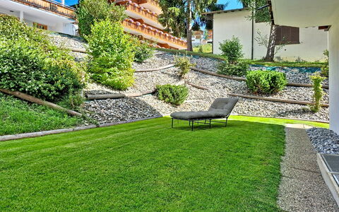Résidence Mila N°2: Grass, Landscape, Garden, Lawn, Groundcover, Landscaping, Yard, Artificial Turf, Eco Hotel, Backyard