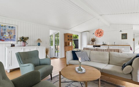 Brynja - 2.5Km from the Sea: Furniture, Interior Design, Couch, Flooring, Wood, Living Room, Ceiling, Floor, Table, Home
