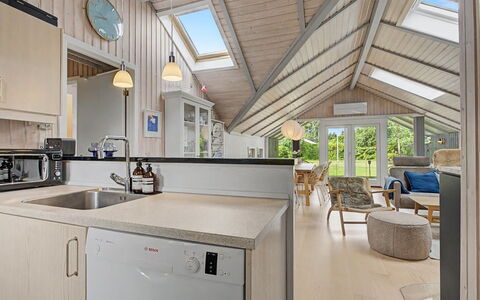 Aleksis - 900M from the Sea: Wood, Flooring, Interior Design, Ceiling, Furniture, Floor, Kitchen, Room, Home, Countertop