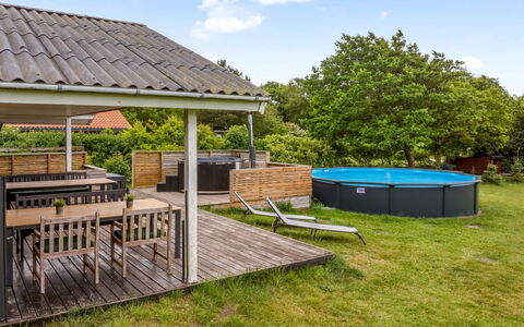 Inola - 400M to the Fjord: Shade, Land Lot, Garden, Cottage, Deck, Leisure, Garden Buildings, Backyard, Outdoor Furniture, Outdoor Structure