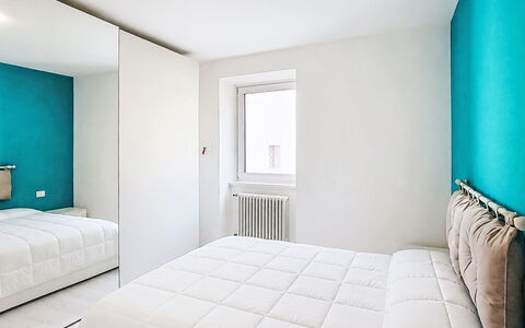 Federica: Furniture, Interior Design, Wall, Flooring, Floor, Bedroom, Wood, Bed, Home, Apartment