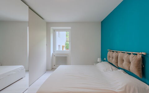 Federica: Interior Design, Furniture, Wall, Flooring, Floor, Bedroom, Wood, Bed, Room, Home