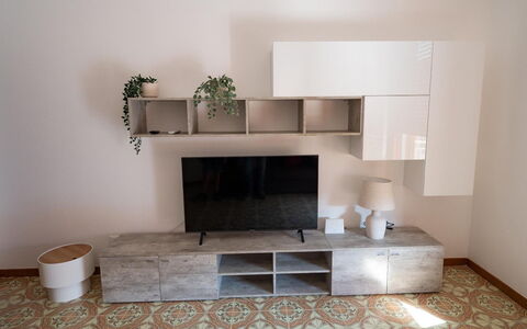 Sole Mare Sicilia: Furniture, Shelving, Wood, Interior Design, Flooring, Shelf, Floor, Room, Living Room, Home