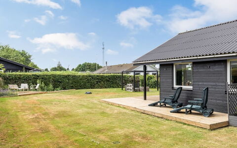 Solvey - 700M from the Sea: Roof, House, Home, Cottage, Siding, Lawn, Shade, Garden, Yard, Garden Buildings