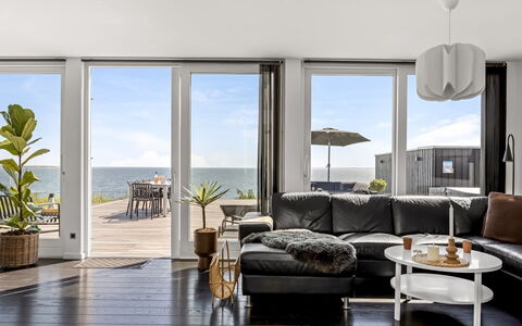 Lin - 80M from the Sea: Furniture, Interior Design, Couch, Flooring, Floor, Living Room, Table, Wood Flooring, Ceiling