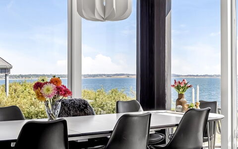 Lin - 80M from the Sea: Interior Design, Furniture, Table, Flooring, Kitchen & Dining Room Table, Chair, Floor, Dining Room, Ceiling, Lighting