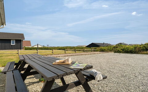 Filine - 100M from the Sea: Sky, Blue, Roof, Land Lot, Home, Plain, Rural Area, Cottage, Shade, Picnic Table