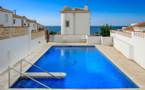 La Mar Serena: Swimming Pool, Sea, Leisure, Balcony, Ocean, Vacation, Resort Town, Villa, Handrail, Resort