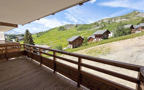 Le Caprice Blanc: Wood Stain, Hardwood, Lumber, Plank, Balcony, Plywood, Wood Flooring, Mountain Village