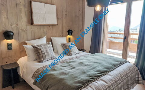 Le Caprice Blanc: Furniture, Bed, Interior Design, Bedroom, Flooring, Bedding, Room, Floor, Wood, Bed Sheet