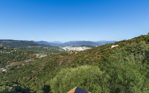 Villa Salario: Sky, Blue, Mountainous Landforms, Daytime, Mountain, Nature, Green, Leaf, Hill, Horizon