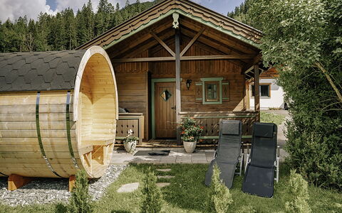 Zirbenhütte: Swimming Pool, Farmhouse, Estate, Villa, Resort, Hacienda, Eco Hotel, Backyard