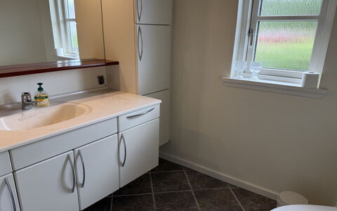 Heilo - from the Sea: Bathroom Sink, Sink, Plumbing Fixture, Flooring, Floor, Bathroom Cabinet, Cabinetry, Interior Design, Tap, Countertop