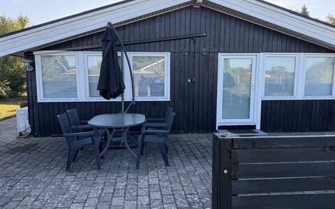 Grith - 740M to the Fjord: Home, Roof, Shade, Cottage, Deck, Yard, Siding, Plank, Outdoor Furniture