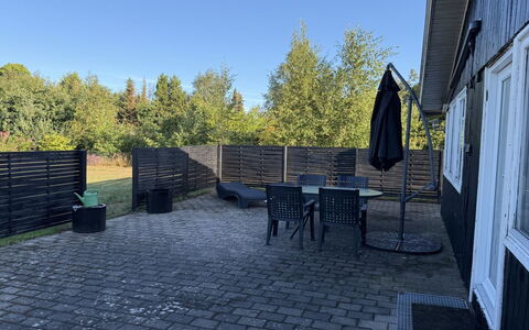 Grith - 740M to the Fjord: Home, Shade, Backyard, Yard, Outdoor Furniture, Garden, Outdoor Table, Patio, Courtyard, Flagstone