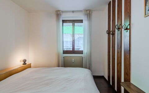 Nido del Brenta: Bedroom, Bed, Wall, Wood, Interior Design, Bedding, Flooring, Floor, Bed Sheet, Ceiling