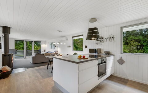 Hubert - 450M to the Fjord: Wood, Flooring, Kitchen, Countertop, Ceiling, Interior Design, Home, Floor, Furniture, Wood Flooring