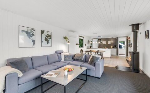 Hubert - 450M to the Fjord: Couch, Interior Design, Wood, Furniture, Ceiling, Flooring, Living Room, Floor, Home