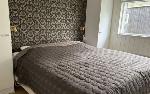 Pirka - 500M from the Sea: Bedroom, Flooring, Bed, Linens, Bed Sheet, Textile, Floor, Interior Design, Bedding, Bed Frame