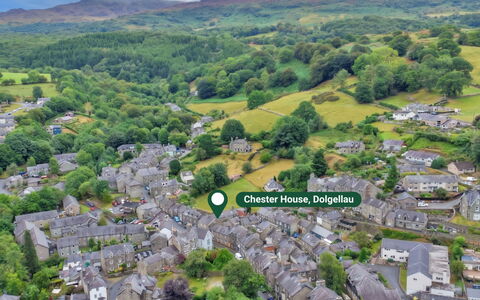 Chester House: Residential Area, Landscape, House, Bird'S-Eye View, Neighbourhood, Suburb, Rural Area, Highland, Roof, Village