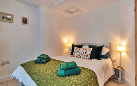 Chester House: Bed, Furniture, Interior Design, Bedding, Bedroom, Floor, Bed Sheet, Flooring, Wall, Room