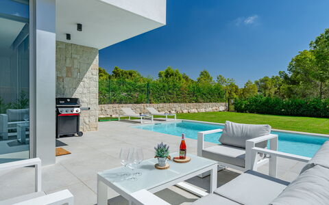 Lucia: Furniture, Interior Design, Flooring, Floor, Ceiling, Room, Chair, Table, Apartment, Kitchen & Dining Room Table