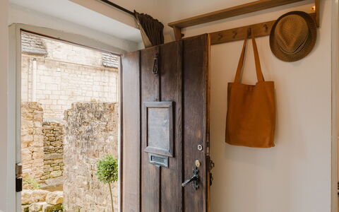 Little Hale Cottage: Furniture, Interior Design, Flooring, Floor, Ceiling, Room, Chair, Table, Apartment, Kitchen & Dining Room Table