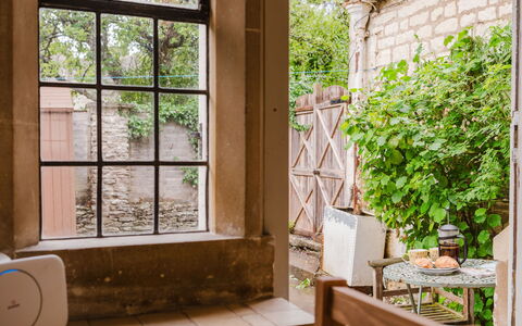 Little Hale Cottage: Furniture, Interior Design, Flooring, Floor, Ceiling, Room, Chair, Table, Apartment, Kitchen & Dining Room Table