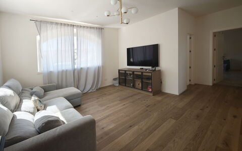 Tenuta Marino - Villa Privata Vista Vigneti con Pi: Furniture, Wood Flooring, Interior Design, Flooring, Floor, Wall, Laminate Flooring, Wood, Living Room, Couch