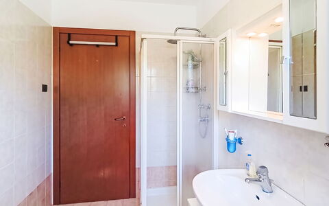 La Rosa: Bathroom, Plumbing Fixture, Flooring, Floor, Interior Design, Bathroom Sink, Sink, Tap, Plumbing, Room