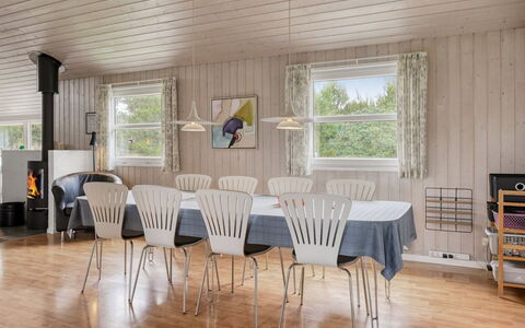 Aderice - 1.6Km from the Sea: Furniture, Wood, Flooring, Interior Design, Floor, Ceiling, Table, Chair, Kitchen & Dining Room Table, Dining Room