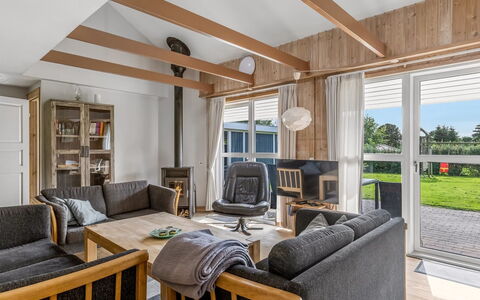 Helrun - 800M from the Sea: Furniture, Interior Design, Flooring, Floor, Wood, Couch, Ceiling, Wood Flooring, Room, Living Room