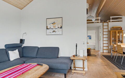 Gunda - 150M from the Sea: Wood, Flooring, Furniture, Interior Design, Ceiling, Floor, Room, Home, Living Room, Chair