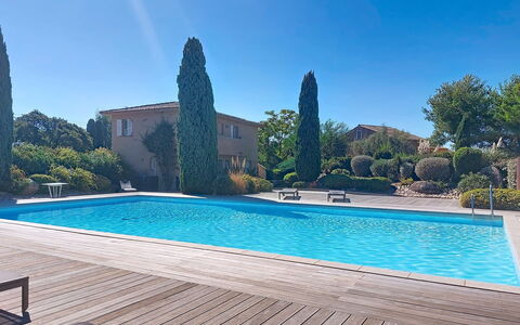 Casa San Ciprianu: Swimming Pool, Blue, Resort, Composite Material, Eco Hotel, Outdoor Furniture, Shade, Leisure, Landscaping, Garden