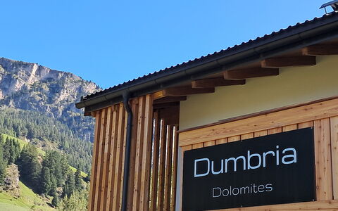 Chalet Dumbria Dolomites: Mountain Range, Valley, Hill Station, Ridge, Wood Stain, Mountain Village, Lumber