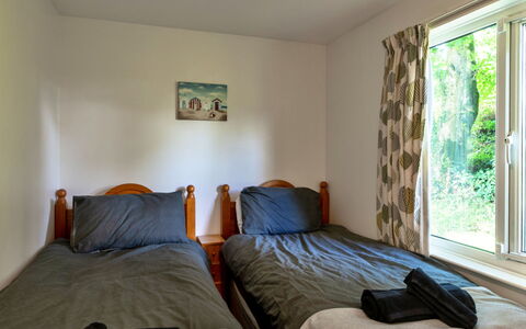 Foxgloves Valley Lodge: Furniture, Bed, Bedroom, Wood, Interior Design, Bed Sheet, Bedding, Floor, Flooring, Room