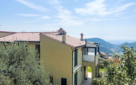 Borgo dei Fiori: Balcony, Porch, Mountain Village, Villa, Fence